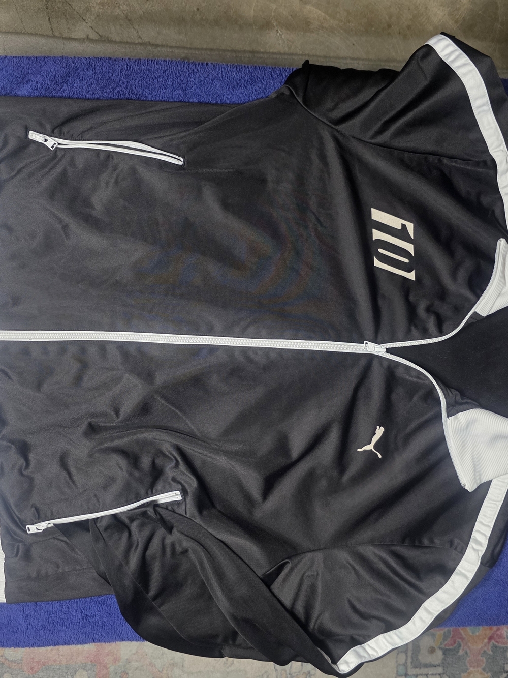 Vintage Puma Germany Soccer National Team 2008 Olympics Track Jacket XL